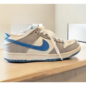 Nike Dunk Low -‎ ‘Athletic Department’ - Youth 6.5 University Blue/Gray/White
